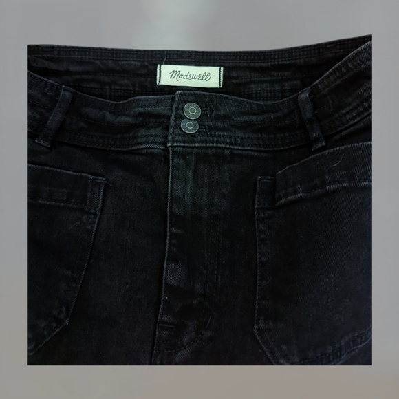 Madewell Stretch Denim A-Line - Picture 3 of 3